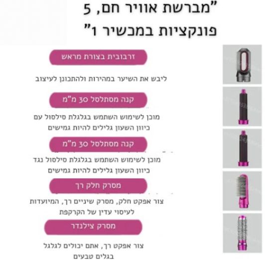 מברשת השיער הכל יכול